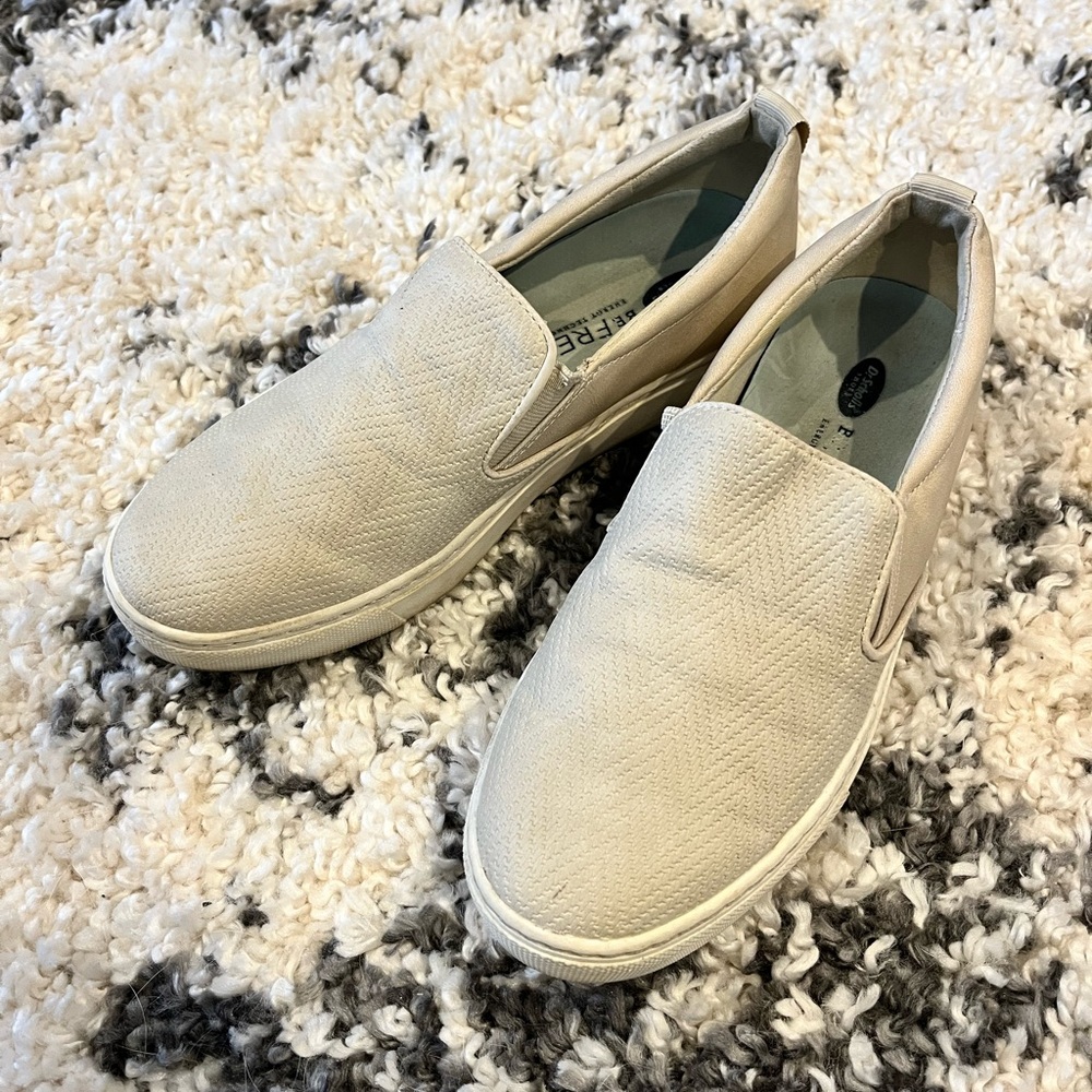 Dr. Scholl's Cream Slip-On Loafers